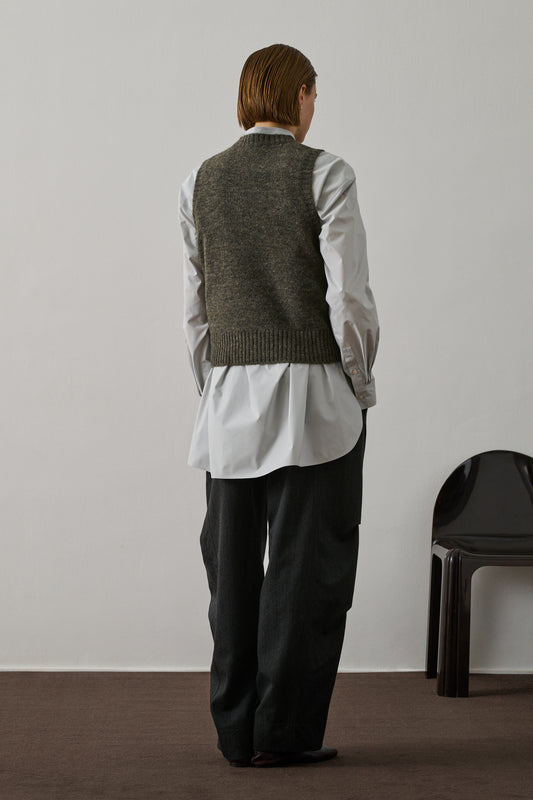 Pull Namaste - Gris Chiné - Femme