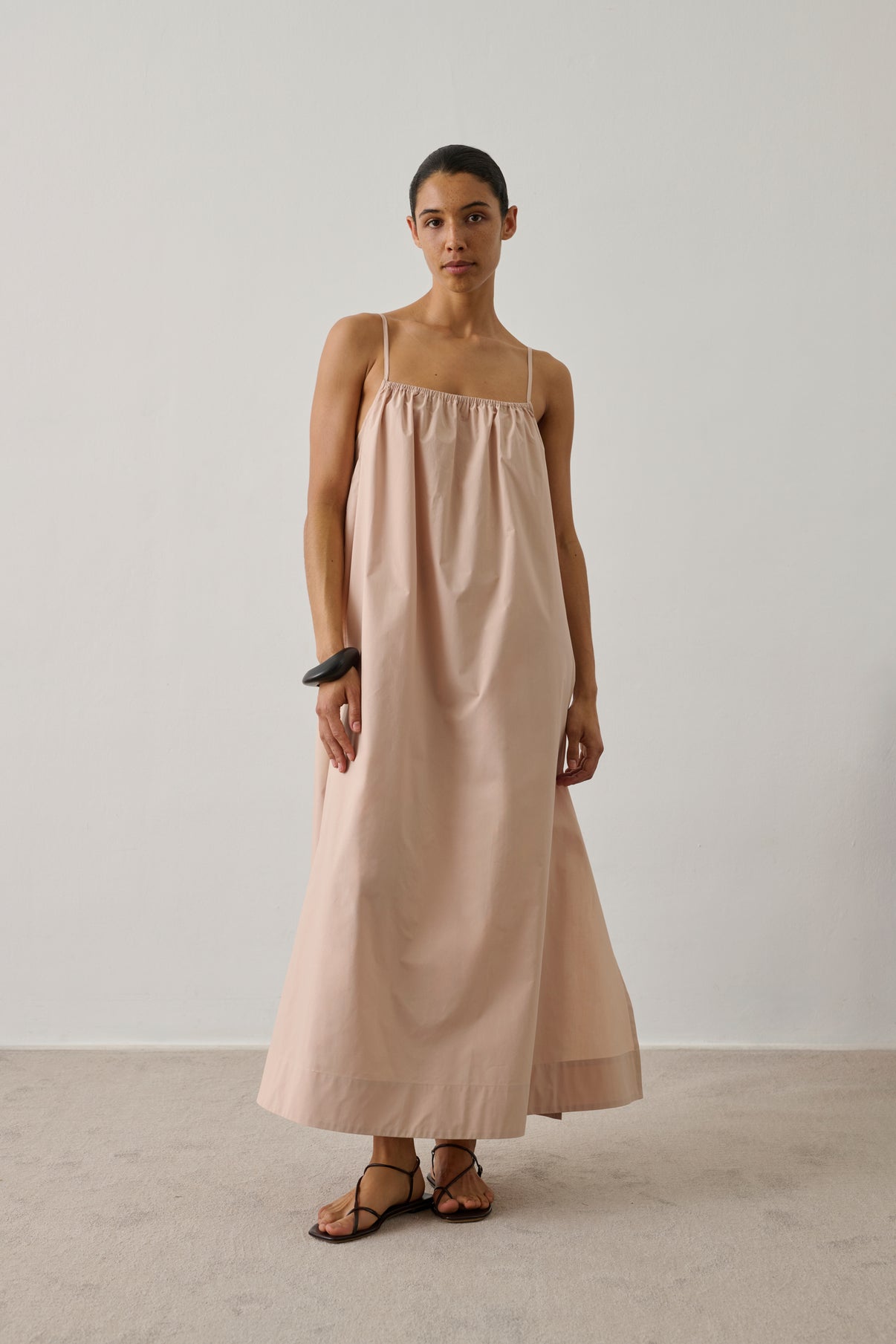 Robe Heidi - Rose Blush - Coton - Femme vue 3