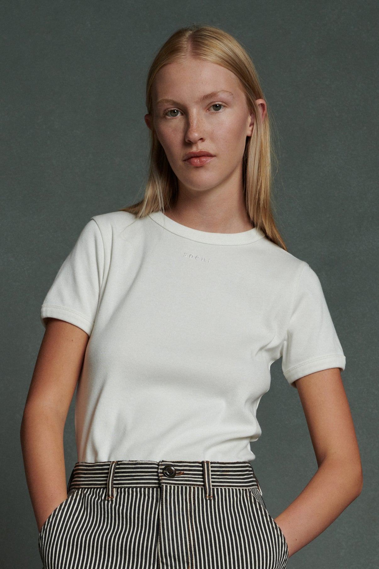 Tee-Shirt Aristide - Blanc - Coton - Femme vue 2