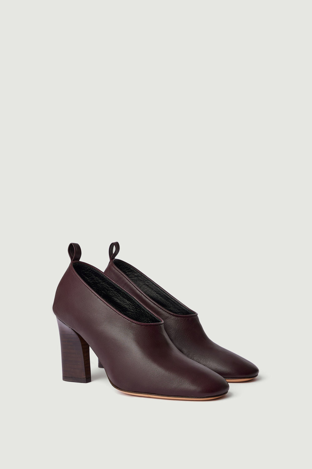 Escarpins Thea - Bordeaux Foncé - Cuir - Femme