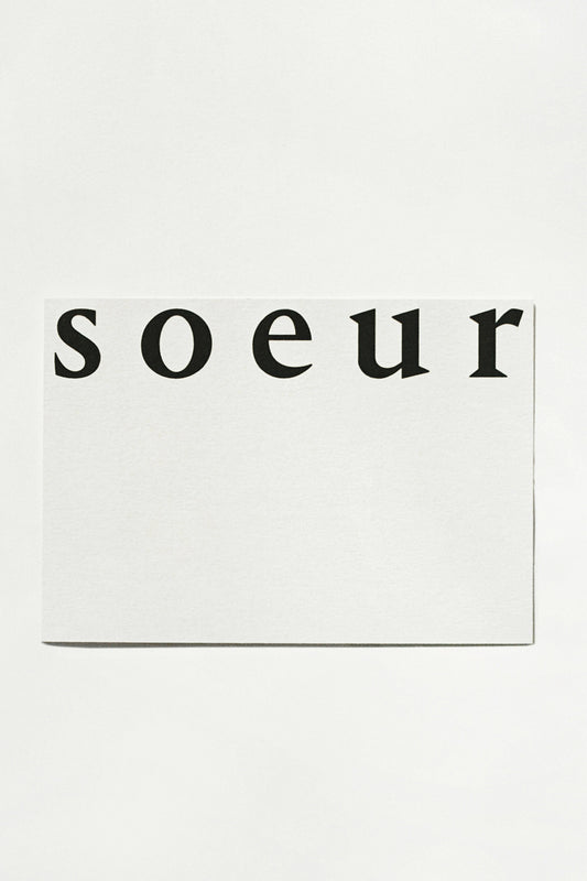 E-TARJETA REGALO Soeur N°3
